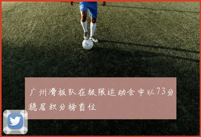 广州滑板队在极限运动会中以73分稳居积分榜首位